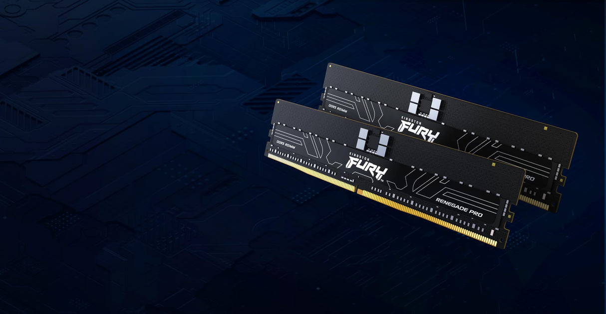 Kingston FURY Renegade Pro XMP 128GB 6400MT/s DDR5 ECC Reg CL32 DIMM (Kit de 8) Memoria DIMM ECC registrado sobreacelerable - KF564R32RBK8-128