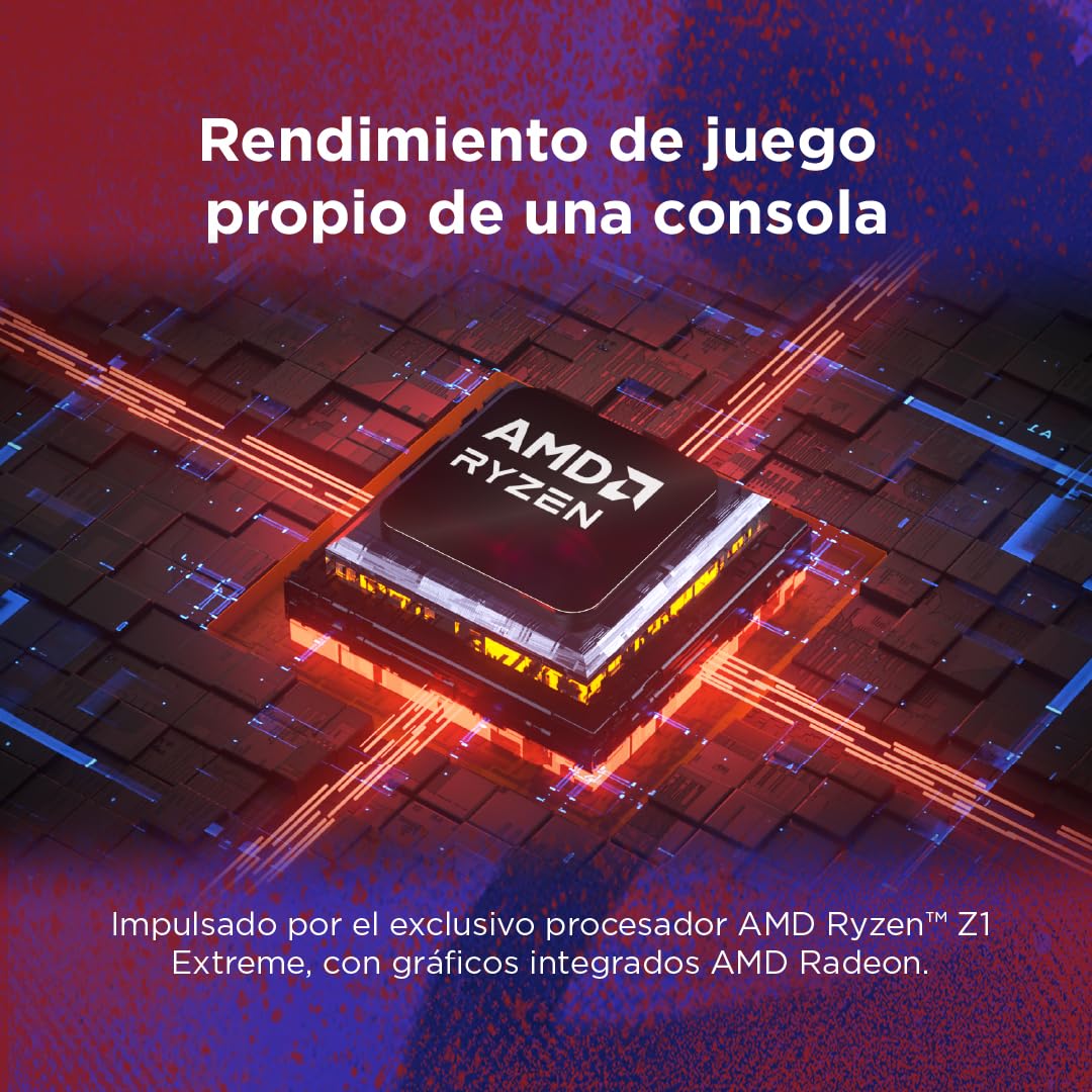 Lenovo Legion Go S - Consola Portátil Gaming 8" WUXGA (AMD Ryzen Z1 Extreme, 16 GB RAM, 1 TB SSD, AMD Radeon Graphics, 120 Hz, Wi-Fi 6E, SteamOS en Español) – Violeta Oscuro