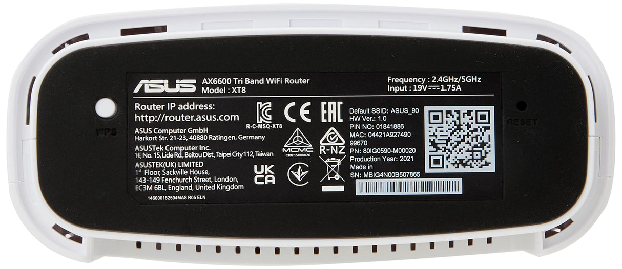 ZENWIFI AX XT8 White PK 2