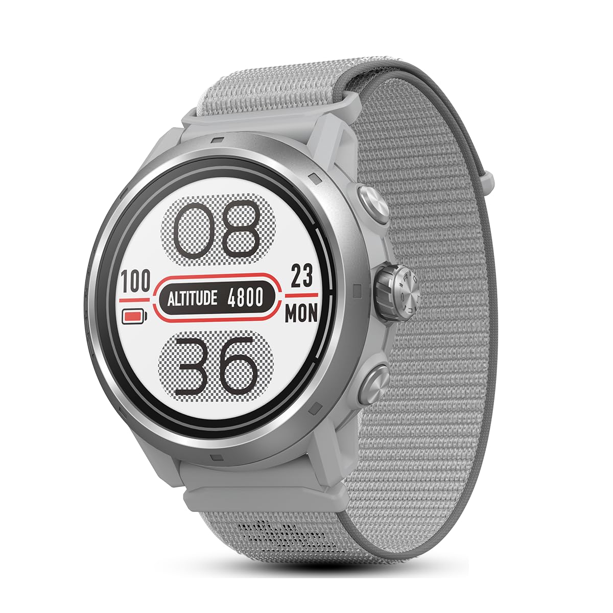 COROS Apex 2 Pro Reloj GPS Outdoor, 1,3" Zafiro Titanio, 30 días de Batería, Doble Frecuencia GPS, Navegación en Muñeca, Mapa Offline, Monitor de Frecuencia Cardiaca y de Sueño, Correr, Ciclismo-Gris