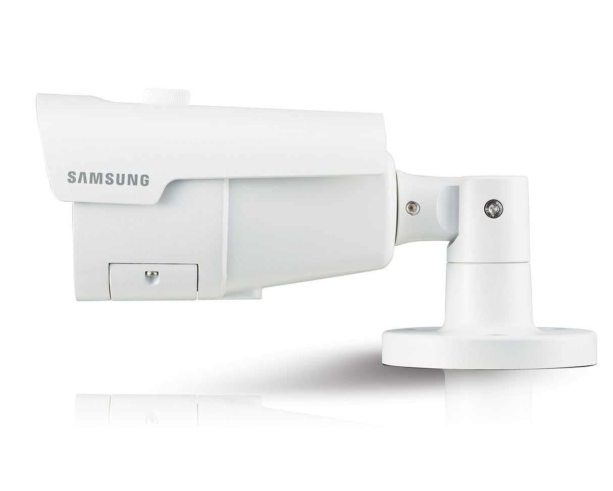 Samsung - SDH-B73043BFP - Kit de Video vigilancia con Grabador 4 Canales y 4 cámaras, Color Blanco