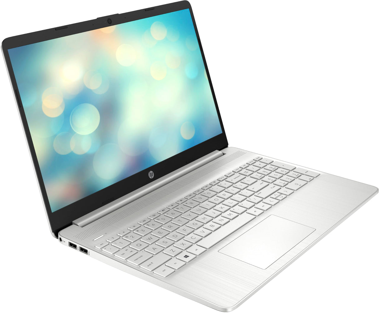 HP 15s-fq5083ns - Ordenador portátil de 15.6" Full HD (Intel Core i5-1235U, 16GB RAM, 512GB SSD, Intel Iris Xe Graphics, Sin Sistema Operativo) Plata - Teclado QWERTY Español