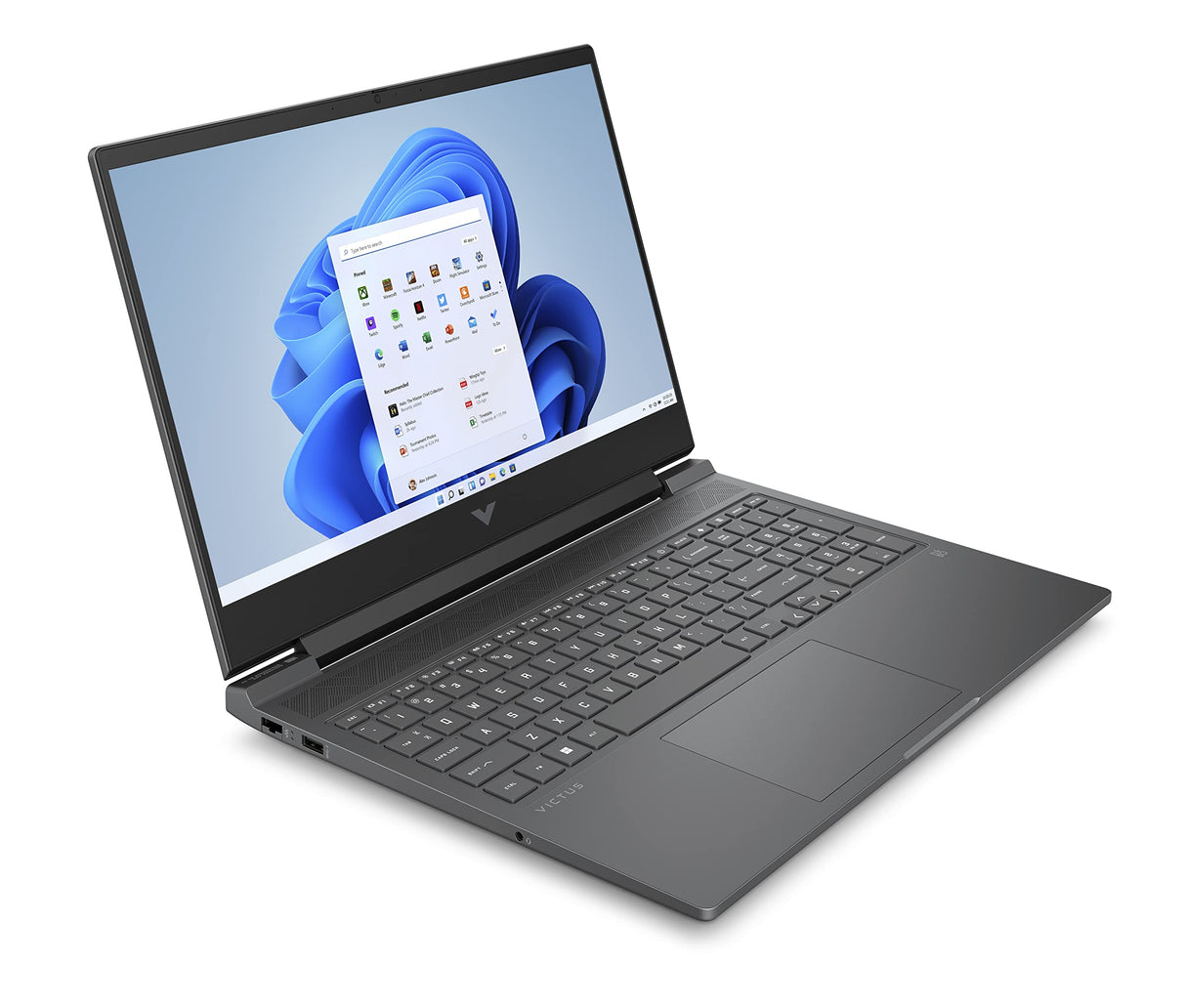 Victus HP 16-r0000sf PC Portable Gaming 16,1" FHD IPS (Intel Core i7-13700H, RAM 16 GB, SSD 512 GB, NVIDIA GeForce RTX 4070 8GB, AZERTY, Windows 11) Plata Mica