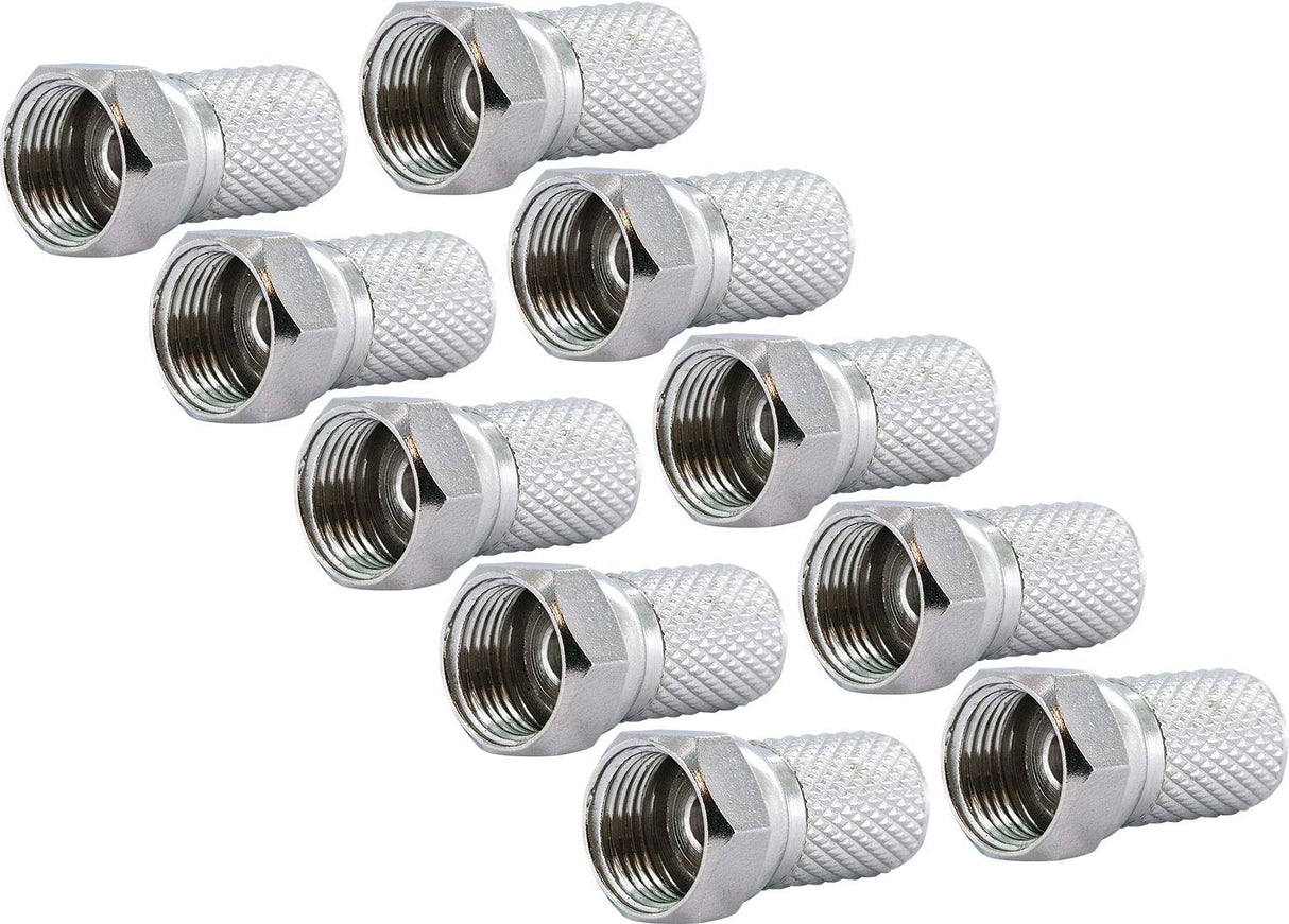 Schwaiger FST7010610 F-connettore (7 mm, 10 pcs)