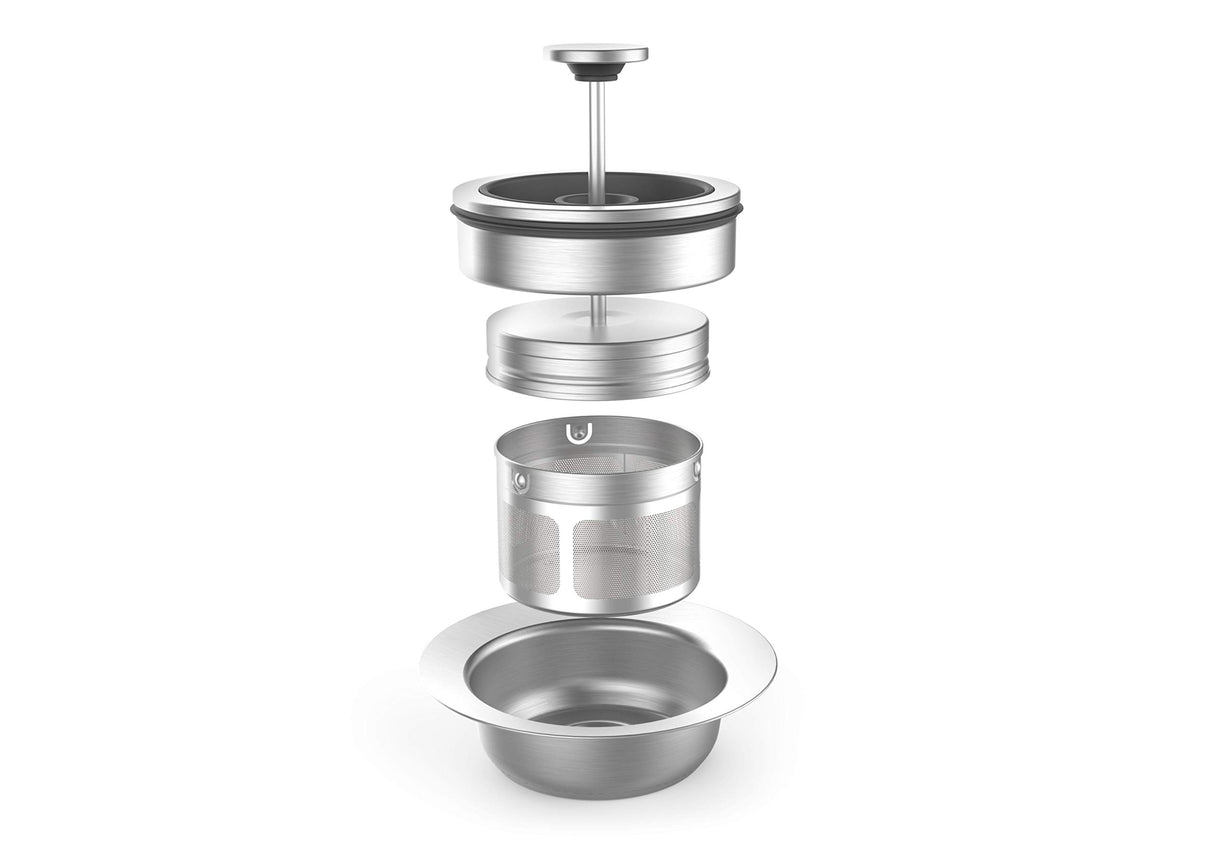 Riviera&bar CHA DAO Expert – Tetera de temperatura ajustable – Cristal templado y acero inoxidable – Modo silencioso – Infusión de té óptimo – 1,5 L, 22 x 36,5 x 29,5 cm