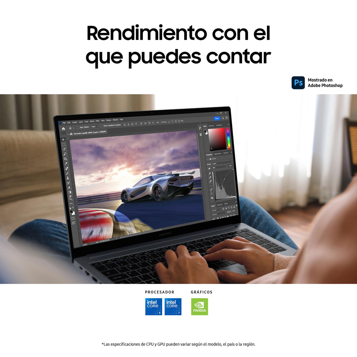 Samsung Galaxy Book4 - Laptop 15,6" FullHD (Intel® Core™ 5 Processor 120U, 16GB RAM, 512GB SSD, Intel Iris Xe Graphics, Windows 11 Home) Grafito – Teclado QWERTY español