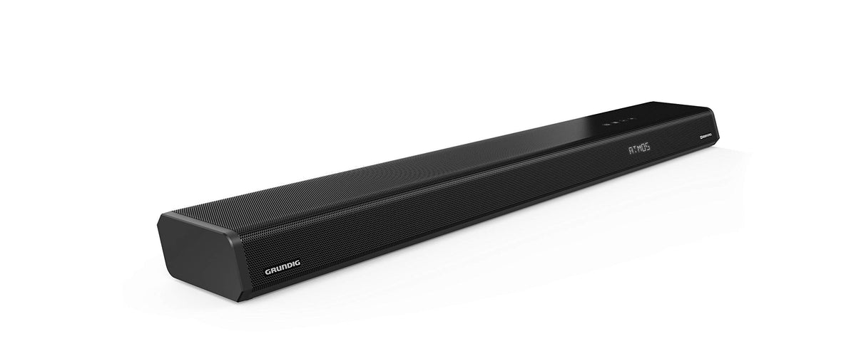 Grundig DSB 1000 - Barra de Sonido con subwoofer Integrado, diseño Delgado, 2.1 Canales Dolby Atmos, Potencia Musical de 120 W, Bluetooth 4.2, HDMI (ARC), óptico, coaxial y Entrada Auxiliar, Color