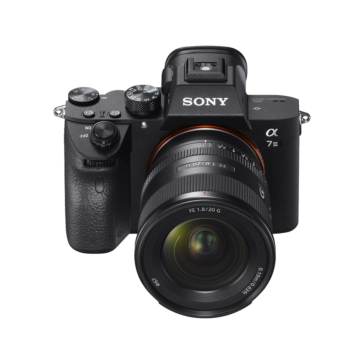 Sony SEL20F18G - Objetivo Gran Angular (G Lens, 20 mm F1.8, Full Frame, para Video y Paisaje, Montura E, Dos Elementos AA - Advanced Aspherical y 3 Elementos Ed - Extra Low Dispersion), Negro