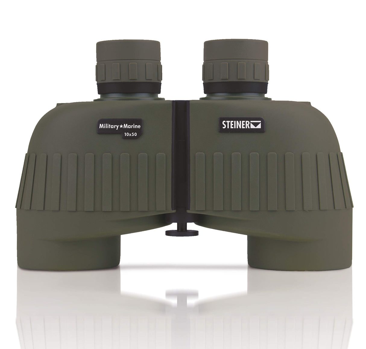 Steiner - Prismáticos Militares Marinos, Unisex Adulto, 10 x 50 MM1050., 2035, Verde, Talla única