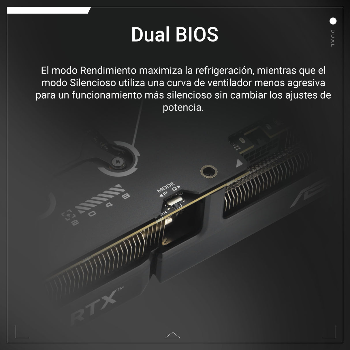 ASUS Dual GeForce RTX 5070 12 GB GDDR7 OC Edition Tarjeta gráfica (PCIe 5.0, DLSS 4, HDMI 2.1b, DisplayPort 2.1b, diseño Compacto con Doble Ventilador, Ventilador Axial-Tech, tecnología 0dB)