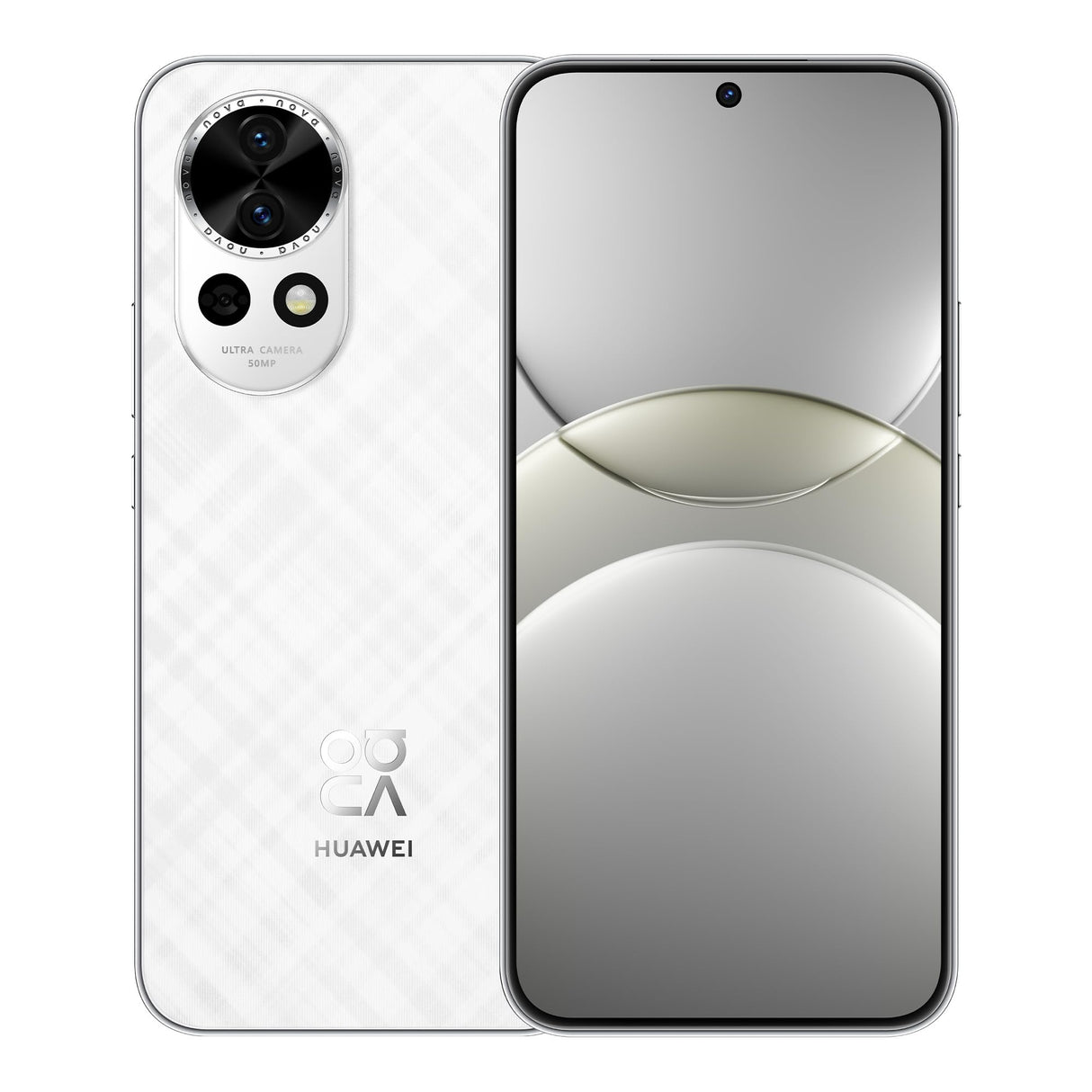 HUAWEI Nova 13, Smartphone, 12 GB+256GB, Pantalla de Borde Plano OLED de 6,7”, Cámara Frontal para Retratos Ultra Gran Angular de 60 MP, AI Best Expression, Supercharge Turbo de 100 W, 5000mAh,Blanco
