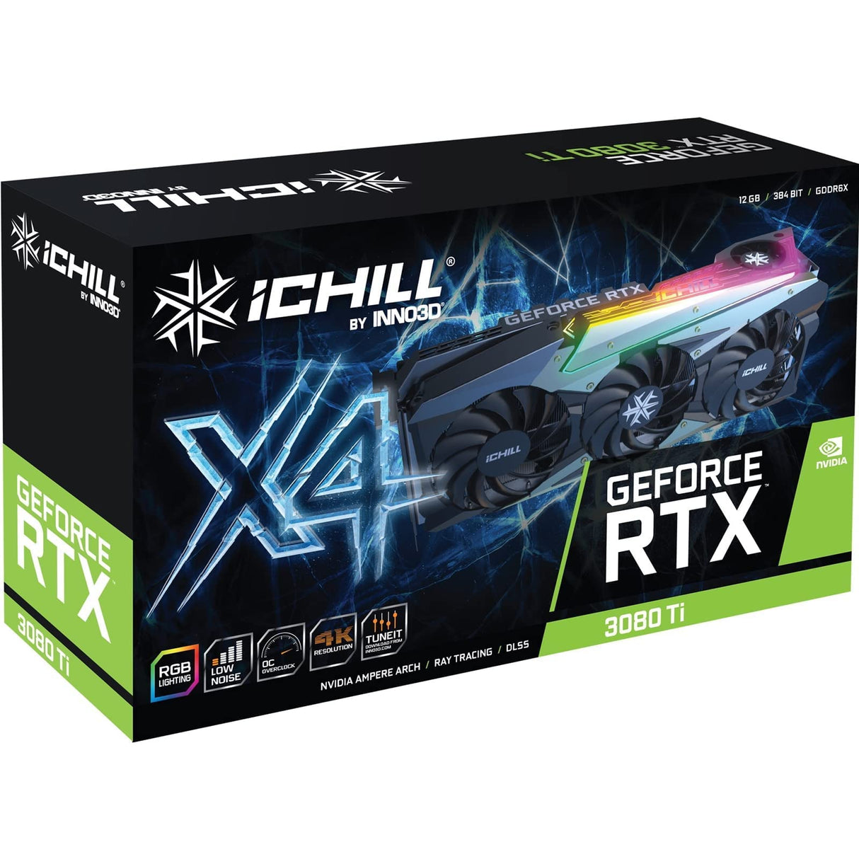 Inno 3D GeForce RTX 3080 Ti iChill X4 LHR, 12288 MB GDDR6X C308T4-126XX-1810VA36