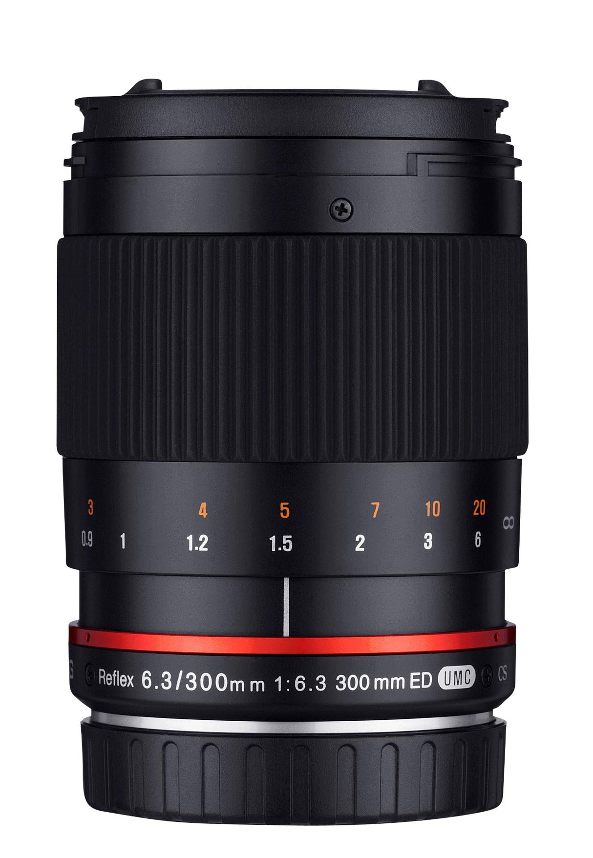 Samyang Reflex f/6.3 300mm Fujifilm X MILC Negro - Objetivo (MILC, 9/9, 0,9 m, Fujifilm X, Manual, 30 cm)