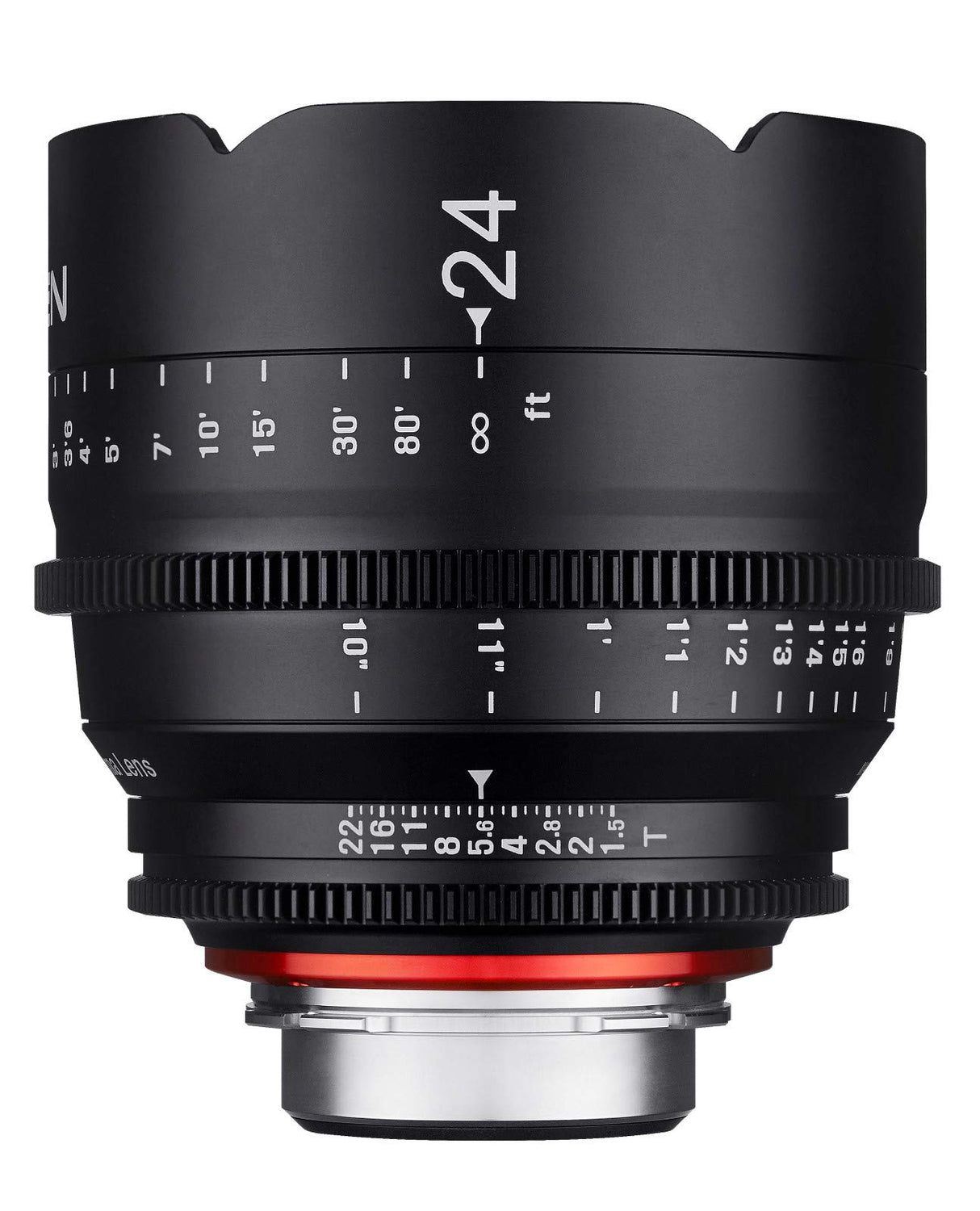 Samyang XEEN - Objetivo (24 mm, T1.5 FF, Cine PL)