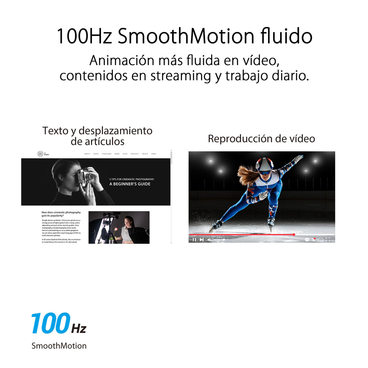 ASUS BE248QF Monitor Profesional de 24.1 Pulgadas, WUXGA 1920 x 1200, IPS, 100Hz, sin Marco, diseño ergonómico, HDMI, Eye Care, luz Azul Baja, antiparpadeo, Montaje en Pared, sostenibilidad