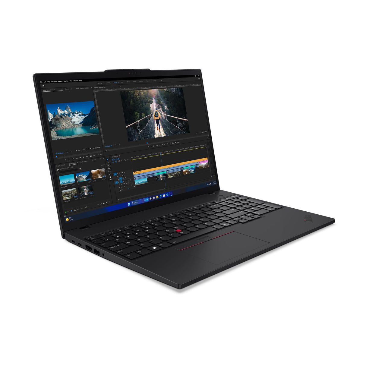 Lenovo ThinkPad T16 G3 21MN005TGE 16" WQUXGA, Intel® Core™ Ultra 7 155U, 32GB DDR5 RAM, 1TB SSD, Windows 11 Pro