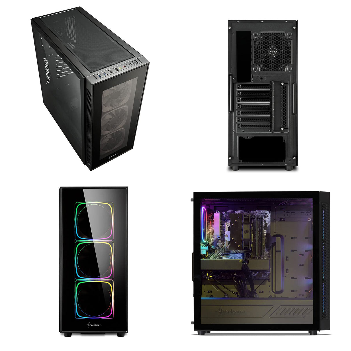 Sedatech UC07907I8I1HI, PC Pro Gaming Intel i7-9700KF 8X 3.6Ghz, Geforce RTX 3070 8Gb, 16Gb RAM DDR4, 500Gb SSD NVMe M.2 PCIe, 3TB HDD, USB 3.1. Ordenador de Escritorio, Win 10