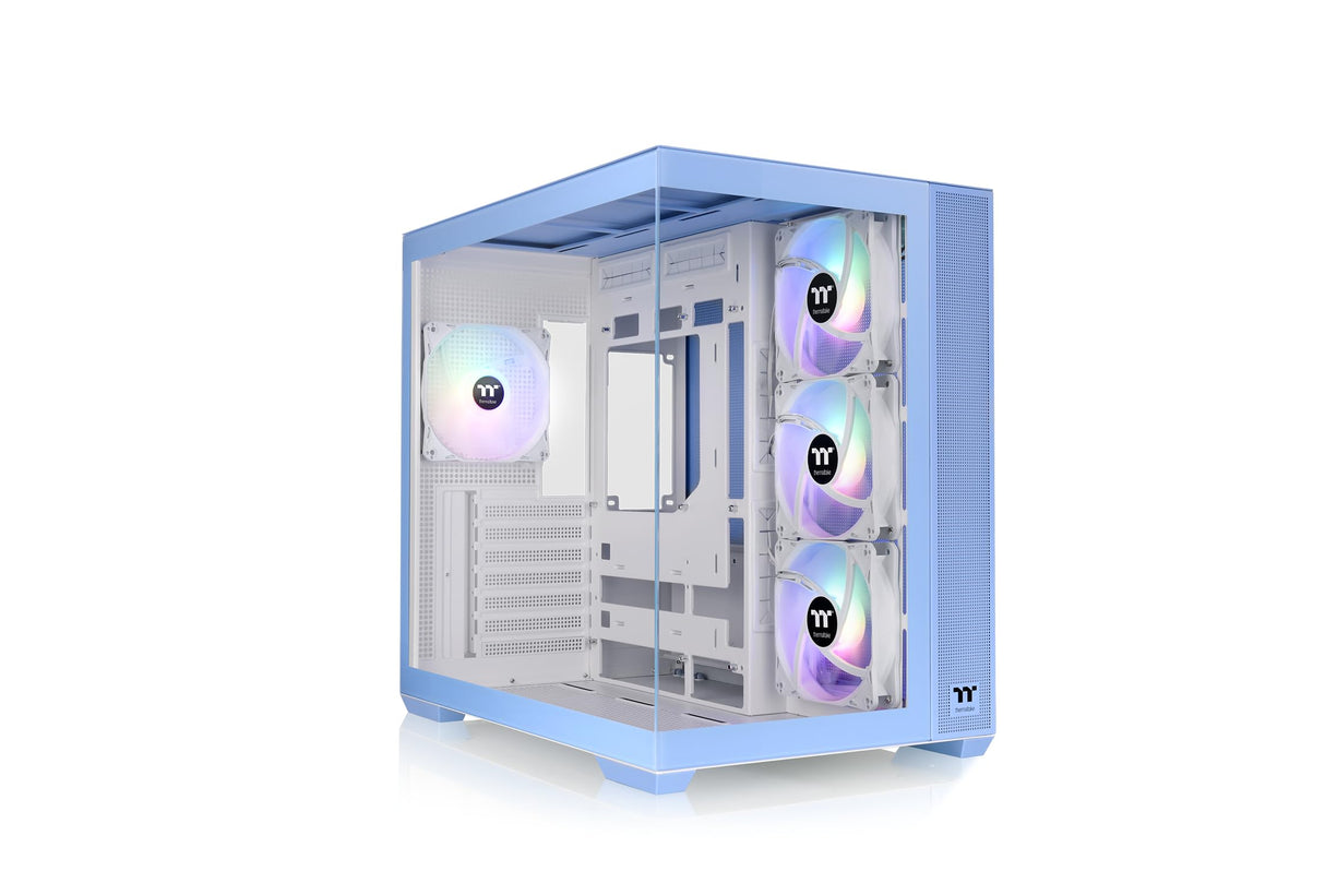 Thermaltake View 380 TG ARGB | Mid Tower Chassis | 25 Jahre Hydrangea Blue Limited Edition