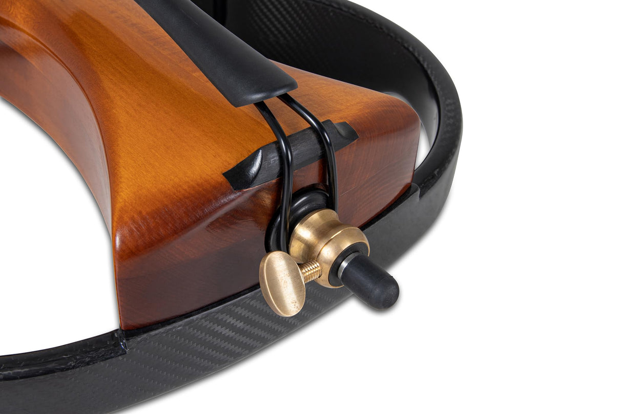 GEWA E-Cello, violonchelo electrónico, Novita 3.0 dorado-marrón 4/4 Made in Germany