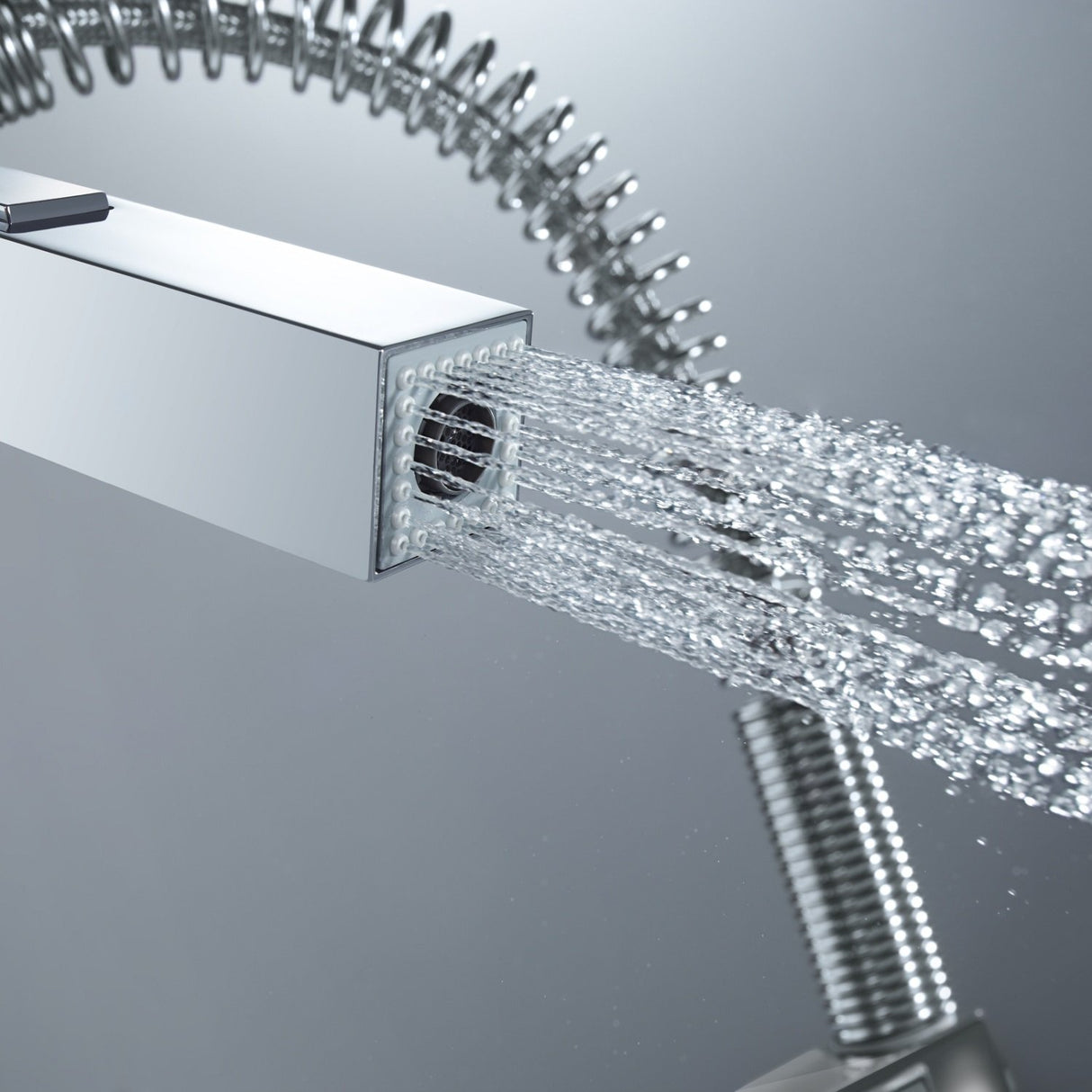 Grohe Eurocube - Grifo de cocina 1/2", aireador extraíble, cartucho de 28 mm, caño giratorio 140°, conexiones flexibles (31395000)