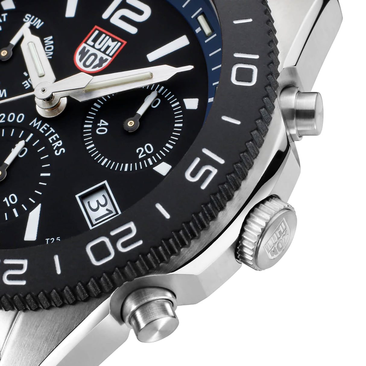 Luminox Reloj Analógico para Hombres de Cuarzo con Correa en Caucho XS.3143.Set