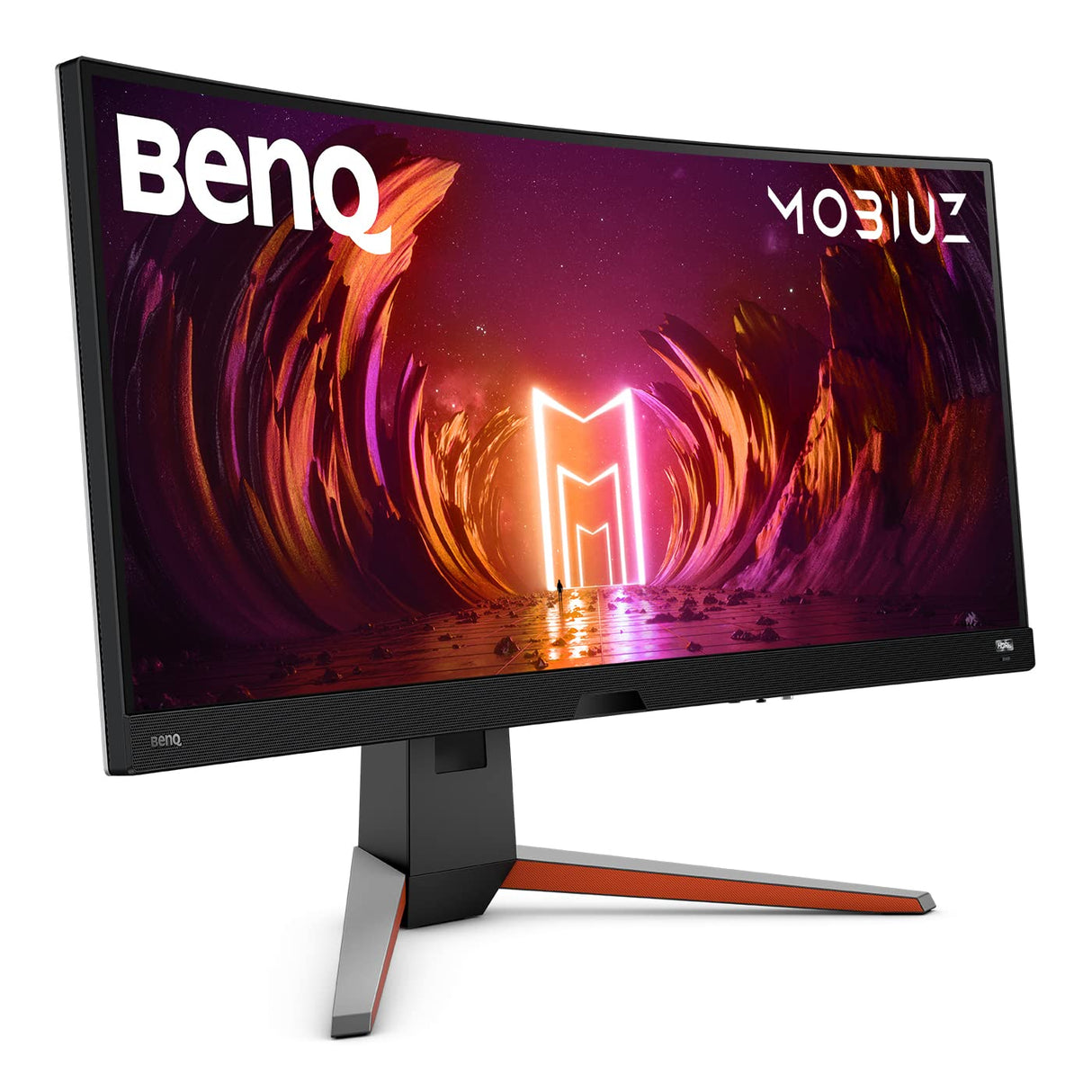 BenQ MOBIUZ EX3415R Monitor Curvo Gaming (34 pulgadas, IPS, Ultrawide, 2K, 144 Hz, 1ms, HDR 400, FreeSync Premium Pro, control remoto)