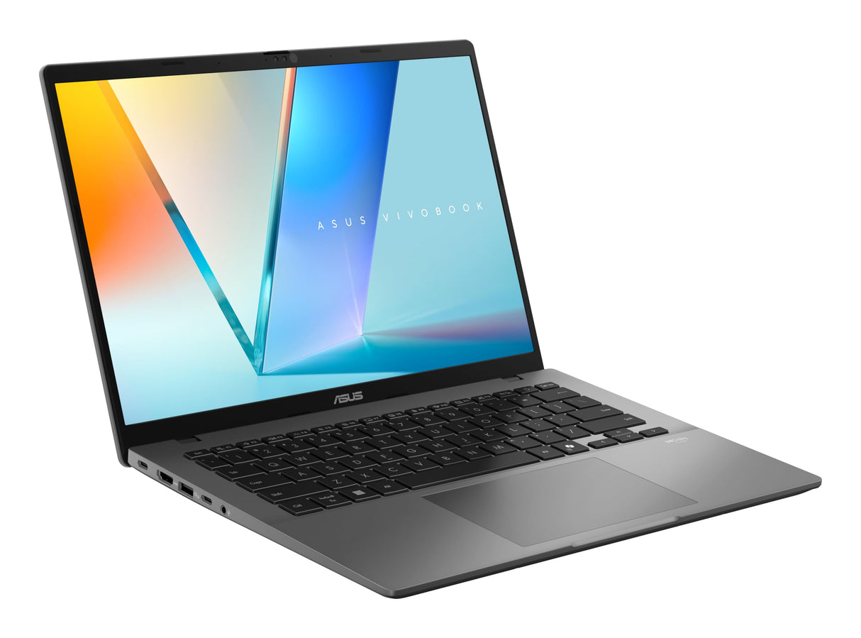 ASUS Vivobook S 14 S3407CA-LY040W Copilot+ PC - Ordenador Portátil 14" WUXGA (Intel Core Ultra 7 255H, 16GB RAM, 1TB SSD, ARC 140T, Windows 11 Home) Gris Mate - Teclado QWERTY español