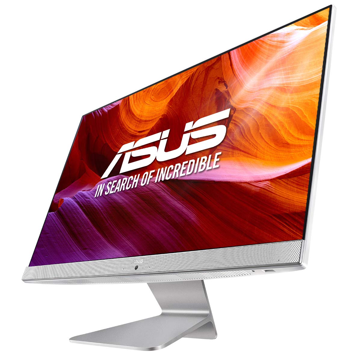 ASUS M241DAK-WA015M - Sobremesa Todo en uno 23.8" Full HD (Ryzen 7 3700U, 16GB RAM, 512GB SSD, Radeon RX Vega 10, Sin Sistema Operativo) Blanco - Teclado QWERTY español