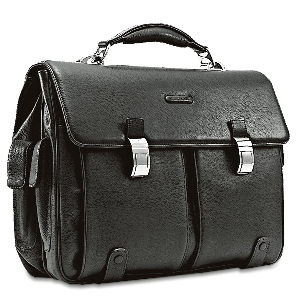 Piquadro Bolso Escolar, Negro