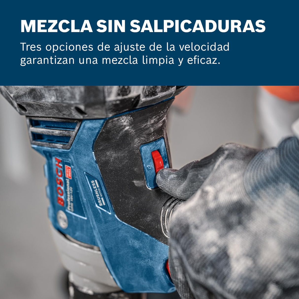 Bosch Professional 18V System mezcladora a batería GRW 18V-120 (incl. 1 extensión de 13 cm (M14-M14) 2 llaves (22/24), sin batería/cargador)