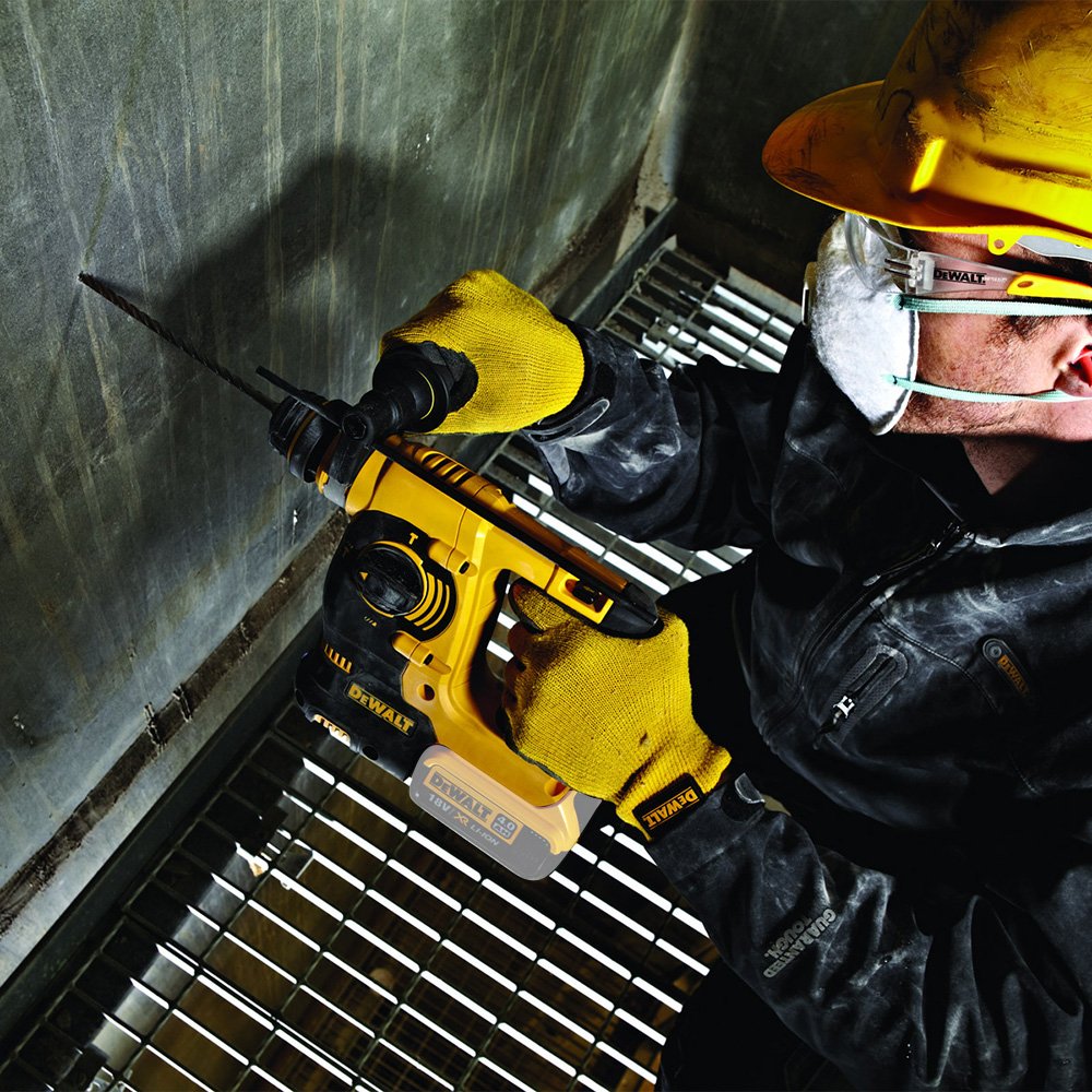 DeWalt DCH253N-XJ - Martillo Electroneumático XR 18V SDS Plus 2,1J sin cargador/batería, Yellow/Black