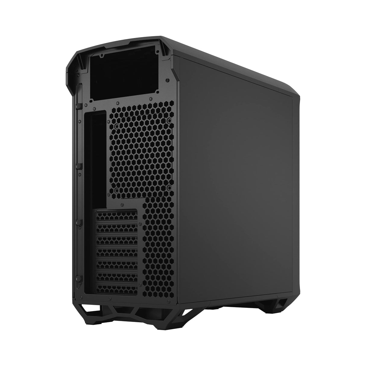Fractal Design Torrent Compact Black - Solid Side Panel - Open Grille for Maximum Air Intake - Two 180mm PWM Fans Included - Type C - ATX Airflow Mid Tower PC Gaming Case