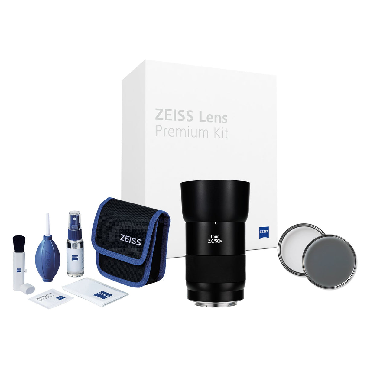 ZEISS Touit - Kit de Lentes Premium de 2,8/50 m para cámaras Sony APS-C sin Espejo (Montura E)