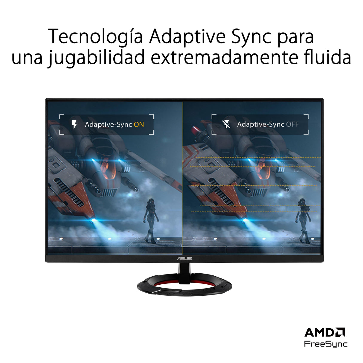 ASUS TUF Gaming VG279Q3R Monitor Gaming de 27 Pulgadas, Full HD 1920x1080, 180 Hz, Fast IPS, Extreme Low Motion Blur, 1 ms GTG, FreeSync, Variable Overdrive, 100% sRGB