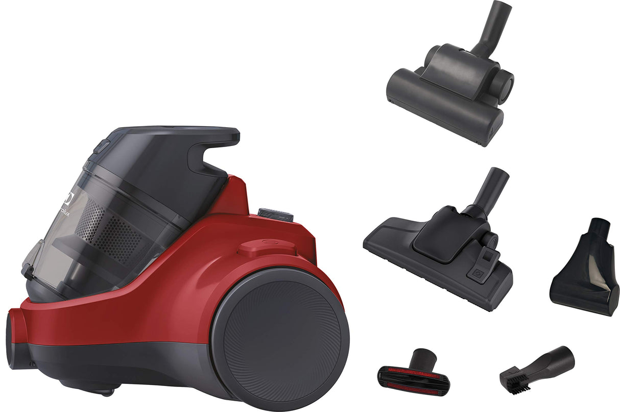 Electrolux EC41-ANIM 750 W - Aspiradora (750 W, Aspiradora cilíndrica, Secar, Sin bolsa, 1,8 L, Filtro higiénico)