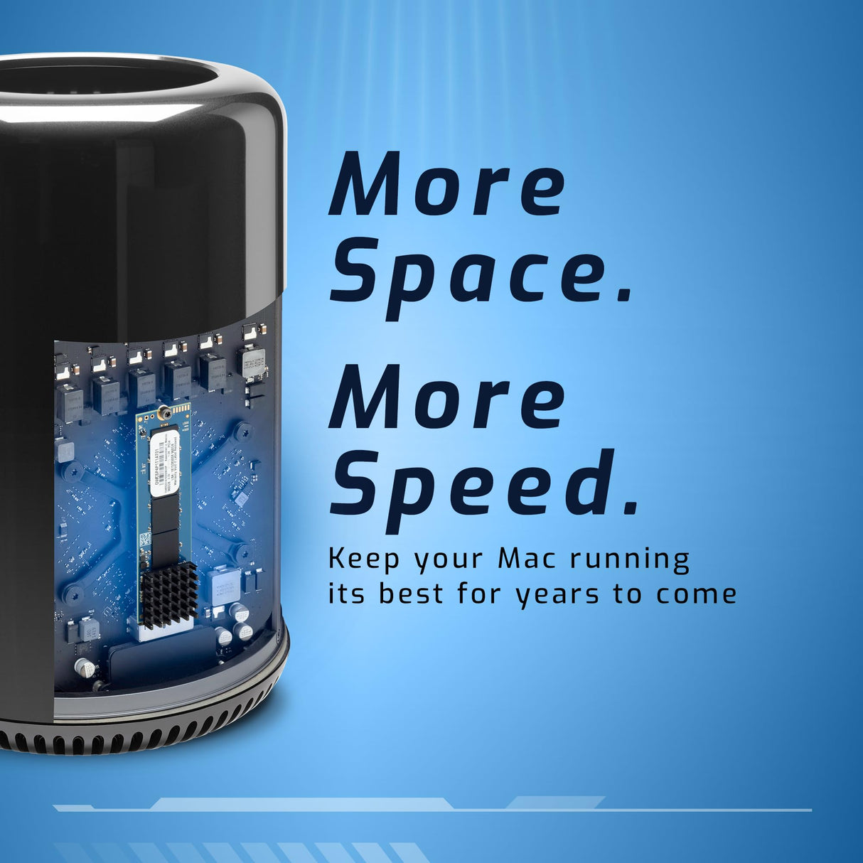 OWC 2TB Aura Pro X2 Gen4 NVMe SSD Upgrade for Mac Pro (Late 2013-2019)