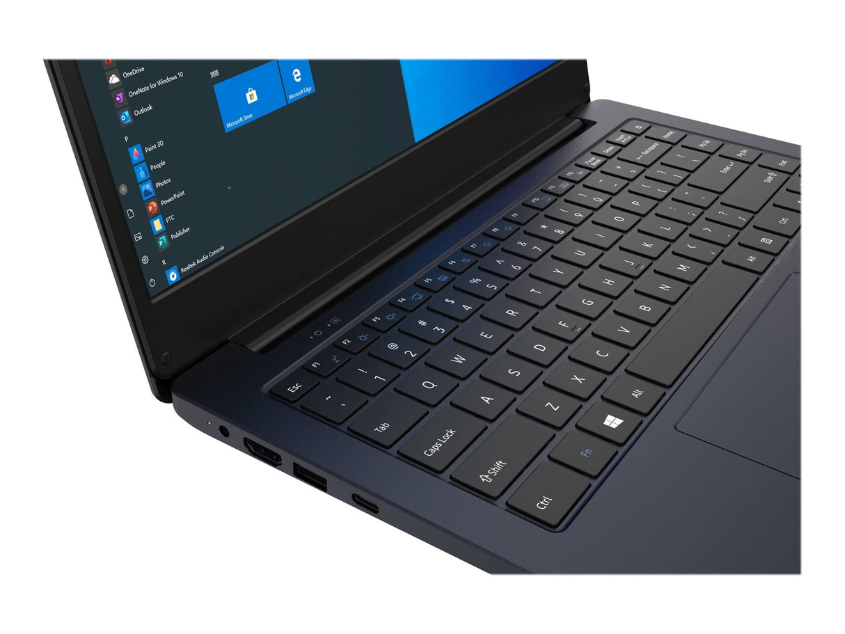 Toshiba Dynabook Satellite Pro C40-G-11G - Ordenador portátil 14.0" FullHD (Intel Core i5-10210U, 8GB RAM, 512GB SSD, Windows 10 Pro 64 bits) Azul Oscuro - Teclado QWERTY español (A1PYS26E1158)