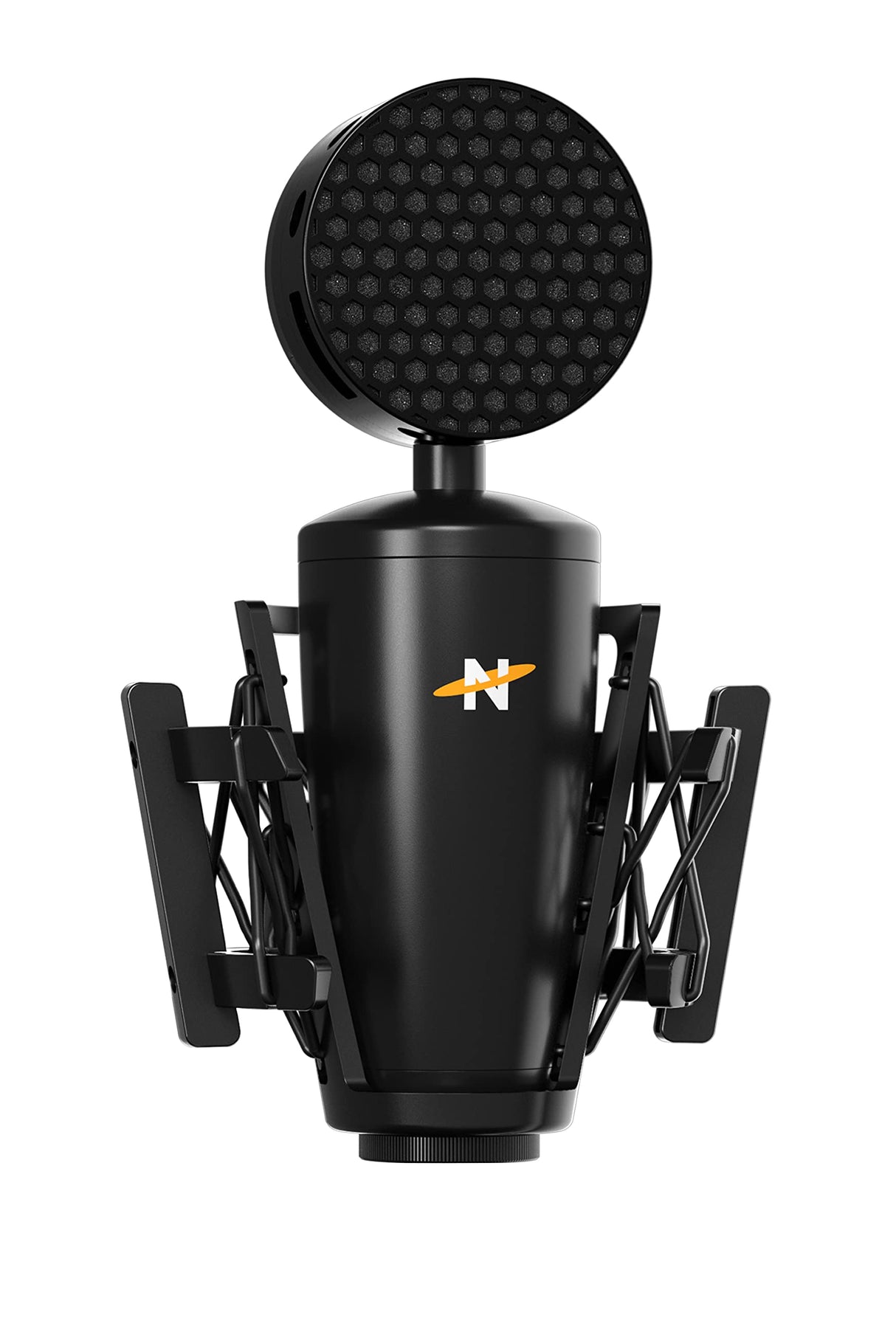 NEAT King Bee II Micrófono de Condensador de diafragma Grande con patrón Polar cardioide, Montura antivibratoria, Filtro antipop y Salida XLR pensado para grabación de Voz