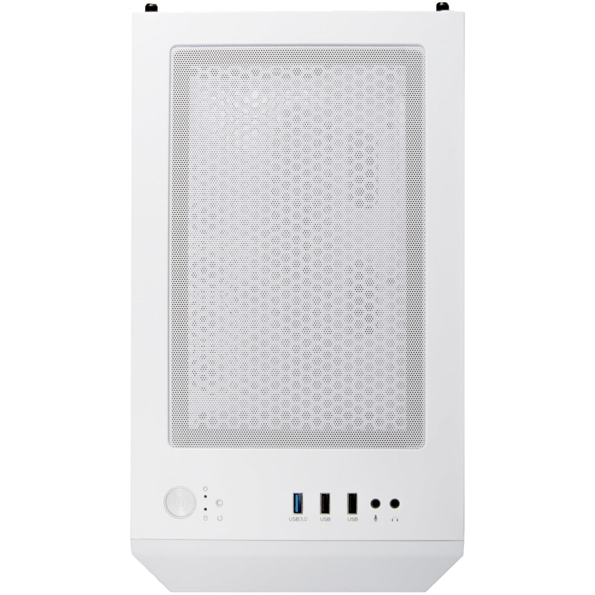 Silverstone Fara H1M Pro, Blanco, Chasis Gaming Micro-ATX Elegante y Diferente con iluminación ARGB, SST-FAH1MW-PRO