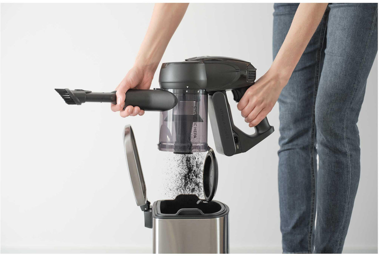SENCOR SVC 8776BK Aspiradora Vertical 4 en 1, 400W, Batería 25,2V, 50 Min Autonomía, Negro