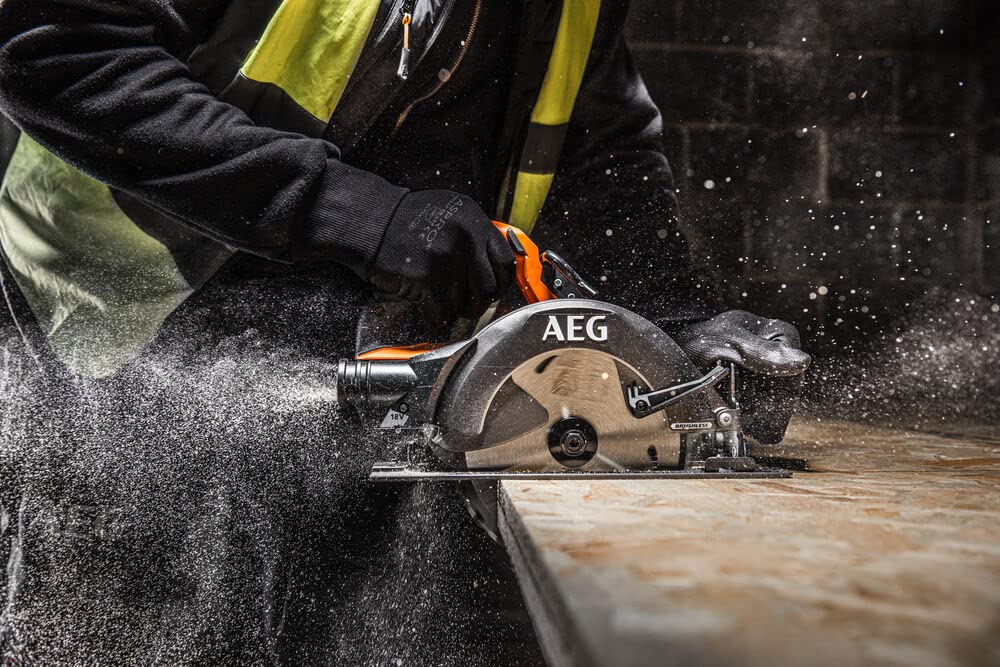 AEG Sierra Circular sin Escobillas, 18V 190mm