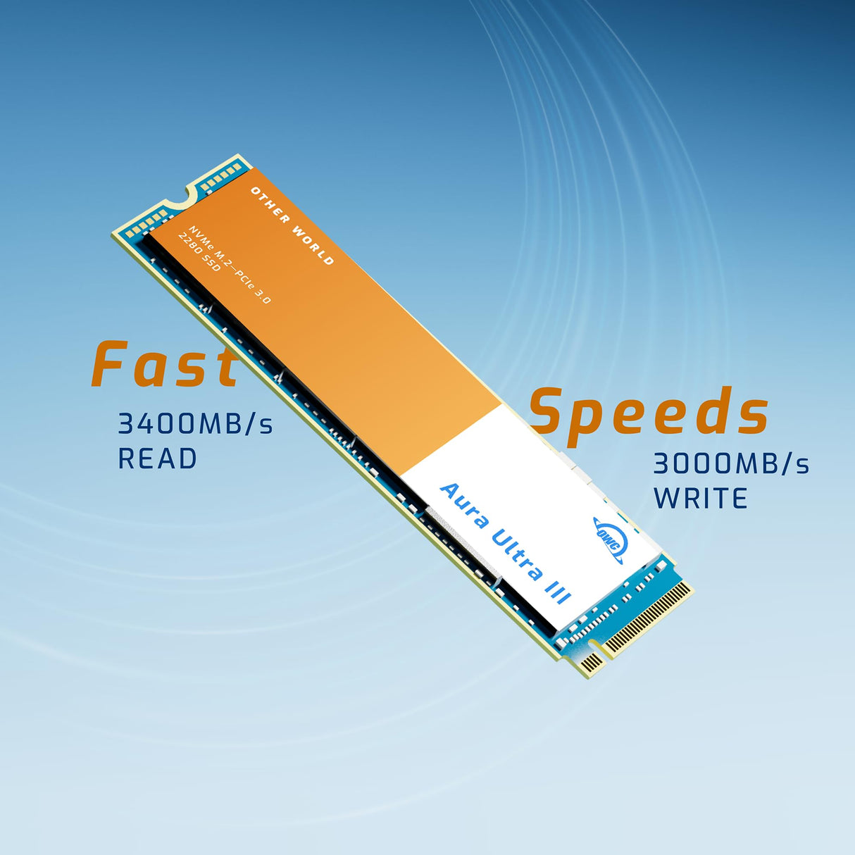 OWC Unidad de Estado sólido Aura P12 M.2 NVMe de 4 TB
