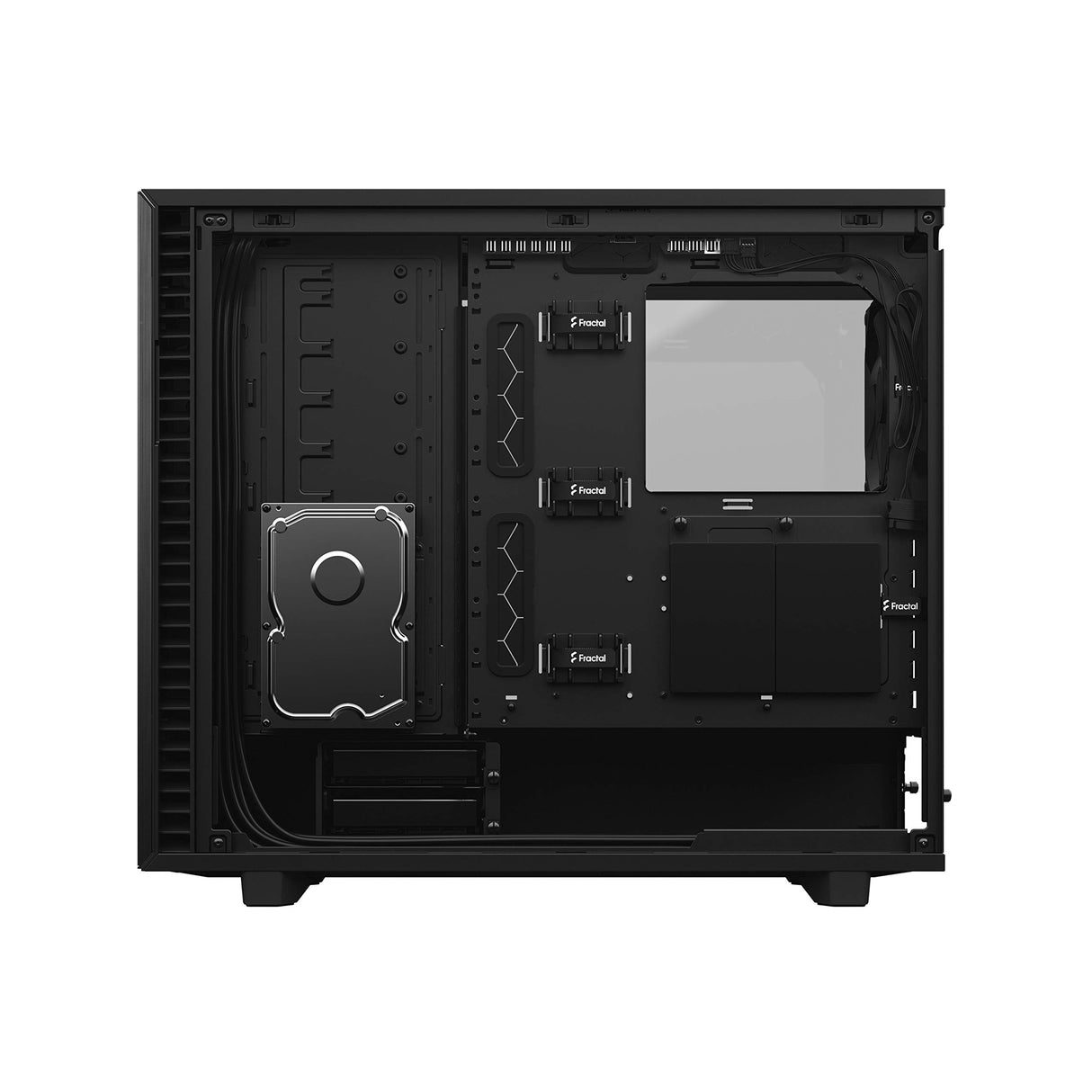 Fractal Design Define 7 Black Brushed Aluminum/Steel E,ATX Silent Modular Dark Tempered Glass Window Mid Tower Computer Case