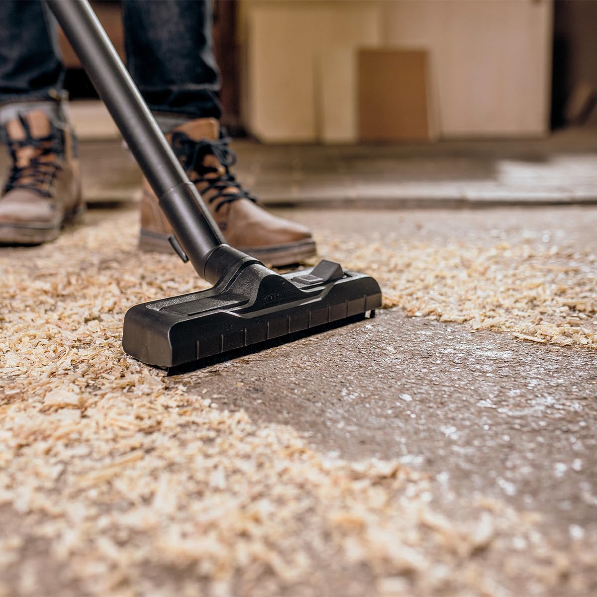 Karcher Wet/Dry Vacuum WD 6 HP V-30/8/35/T Aspiradora húmeda/Seca-Tanque de Acero Inoxidable de 30 L-1300 W (Enchufe portátil y función de soplado), Estándar