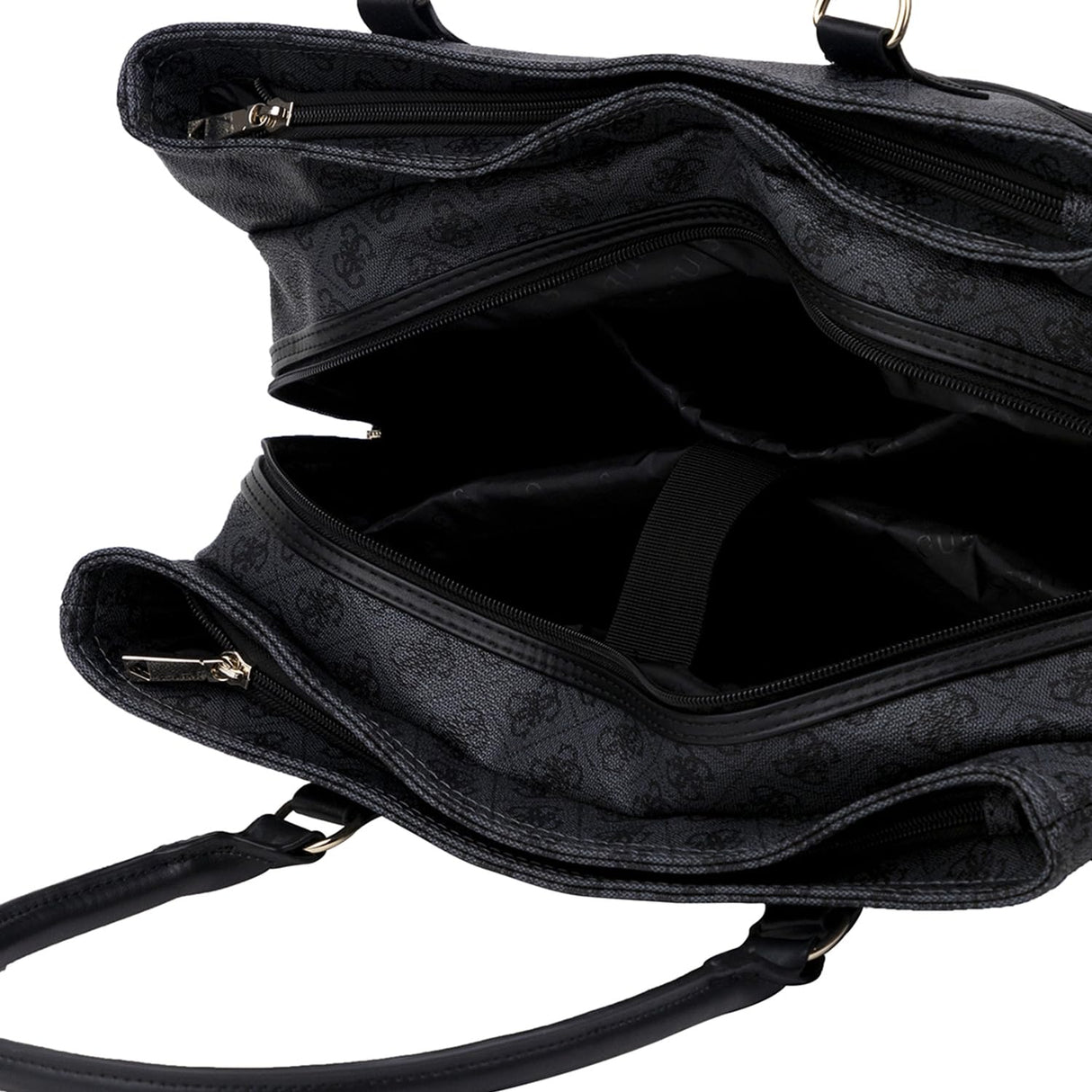 GUESS JESCO Shopper Tote, Bag Women, Carbón, One Size