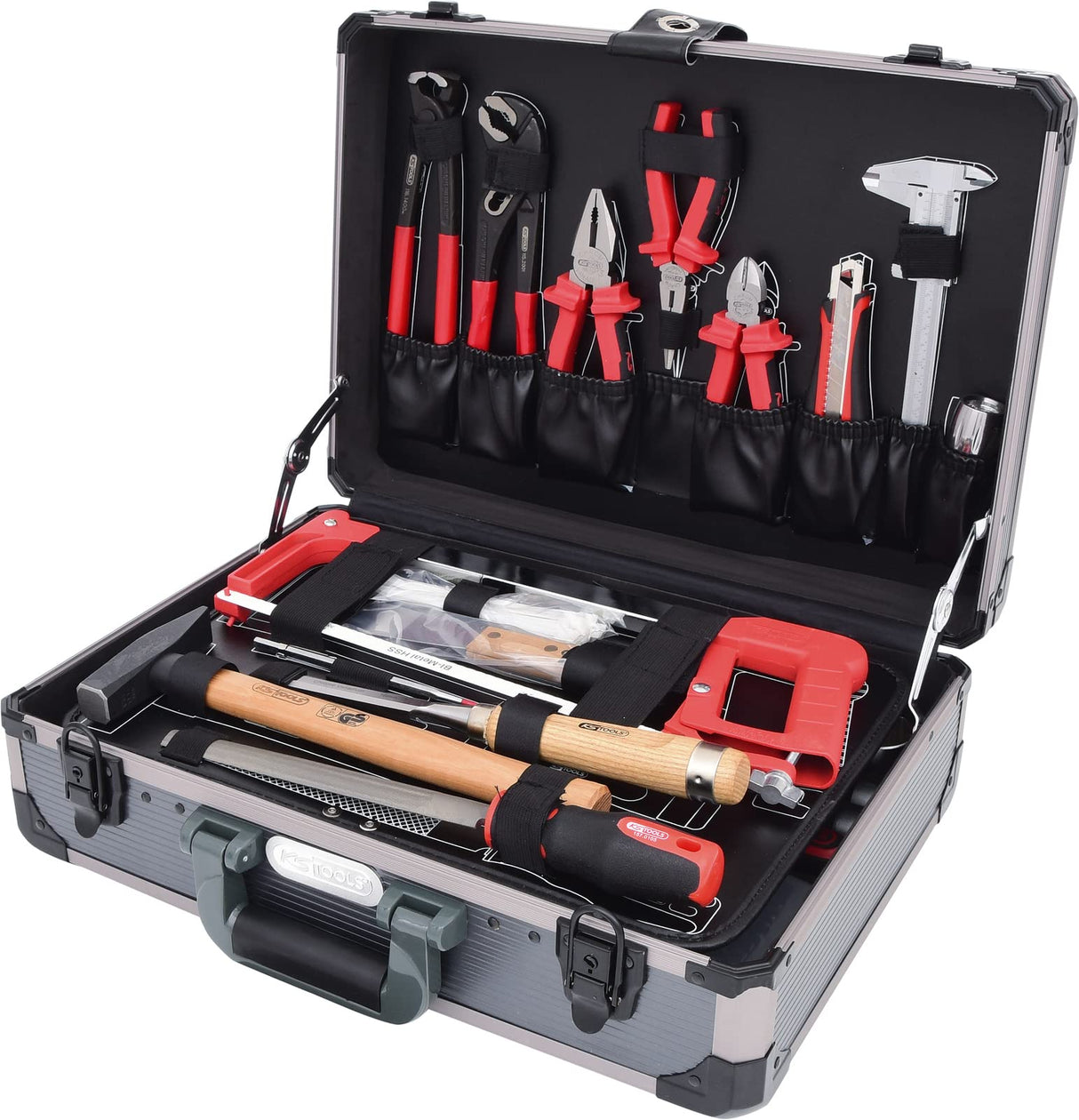 KS Tools 911.0649 1/4" + 1/2" Juego de herramientas universales, 149 pzs