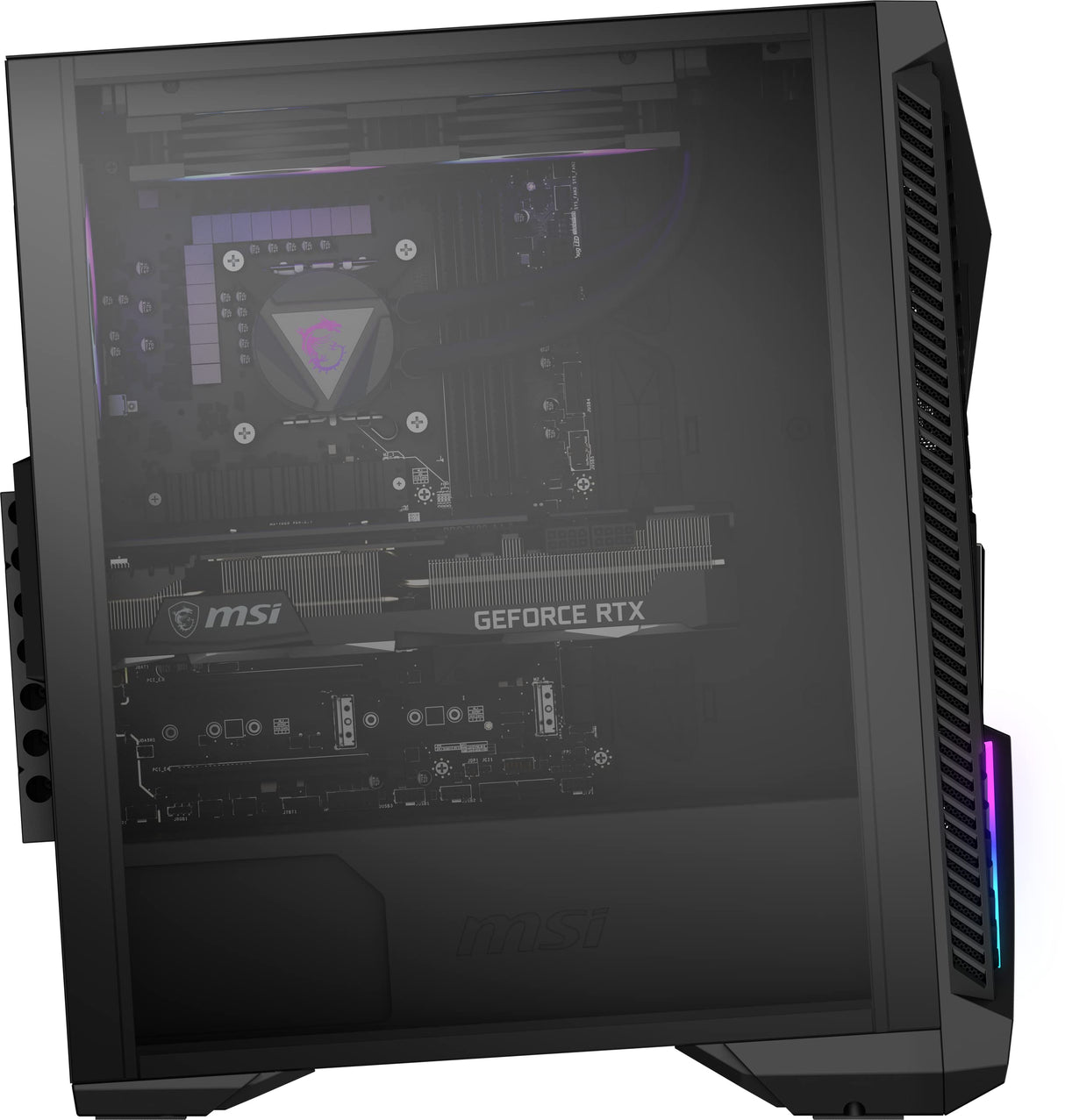 MSI MPG Infinite X2 13FNUE-086ES PC Gaming, CPU Intel Core i7-13700KF, GPU RTX4070 VENTUS 2X 12G, 16GB DDR5 RAM, 2TB PCIe 4.0 NVMe SSD, AIO LiquidCooler, 850W ATX 80PLUSGOLD, Wi-Fi 6E, Windows 11 Home