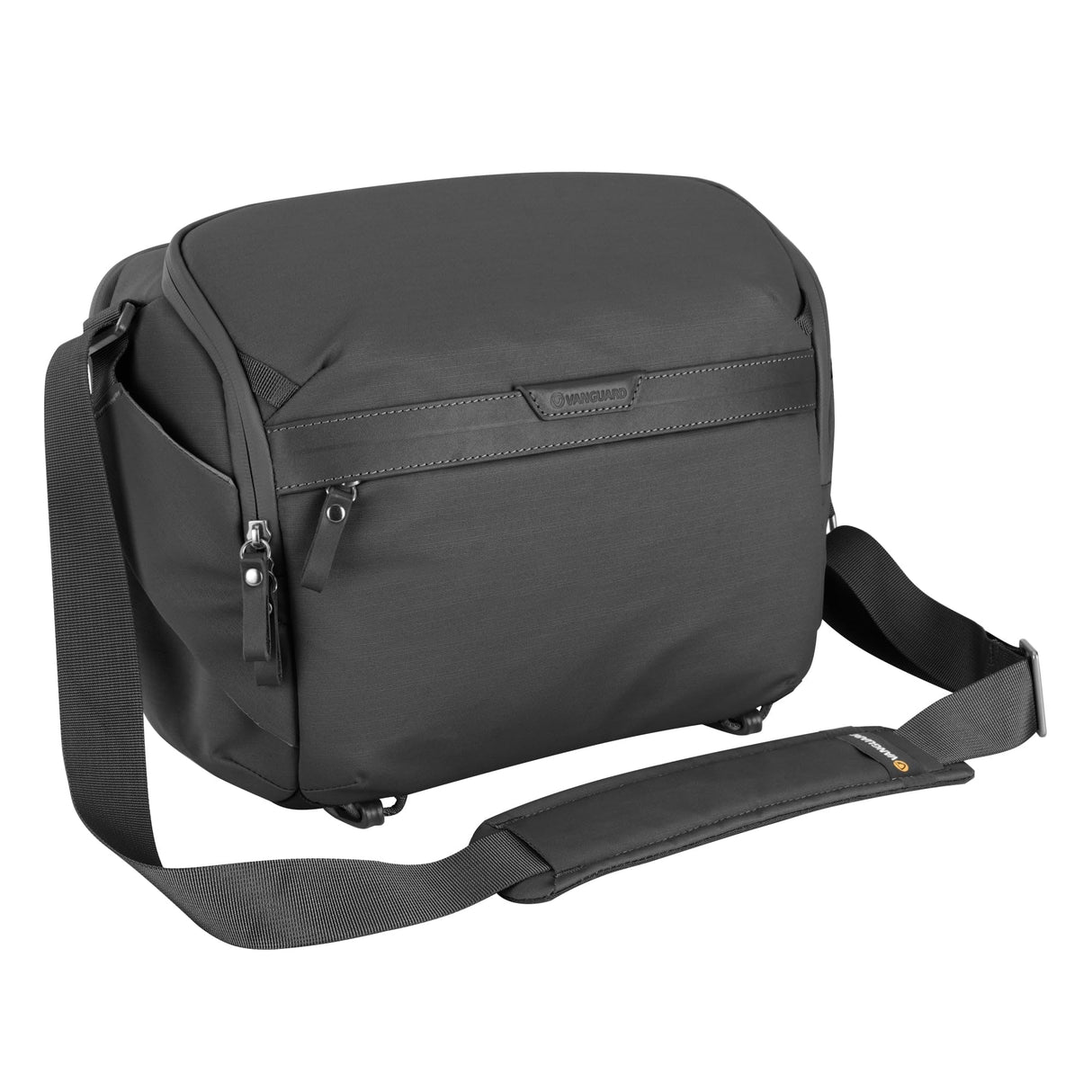 Vanguard Veo Metro S9L BK - Bolsa de fotógrafo para cámara, Objetivos y portátil o Tablet de 13 Pulgadas, Negro