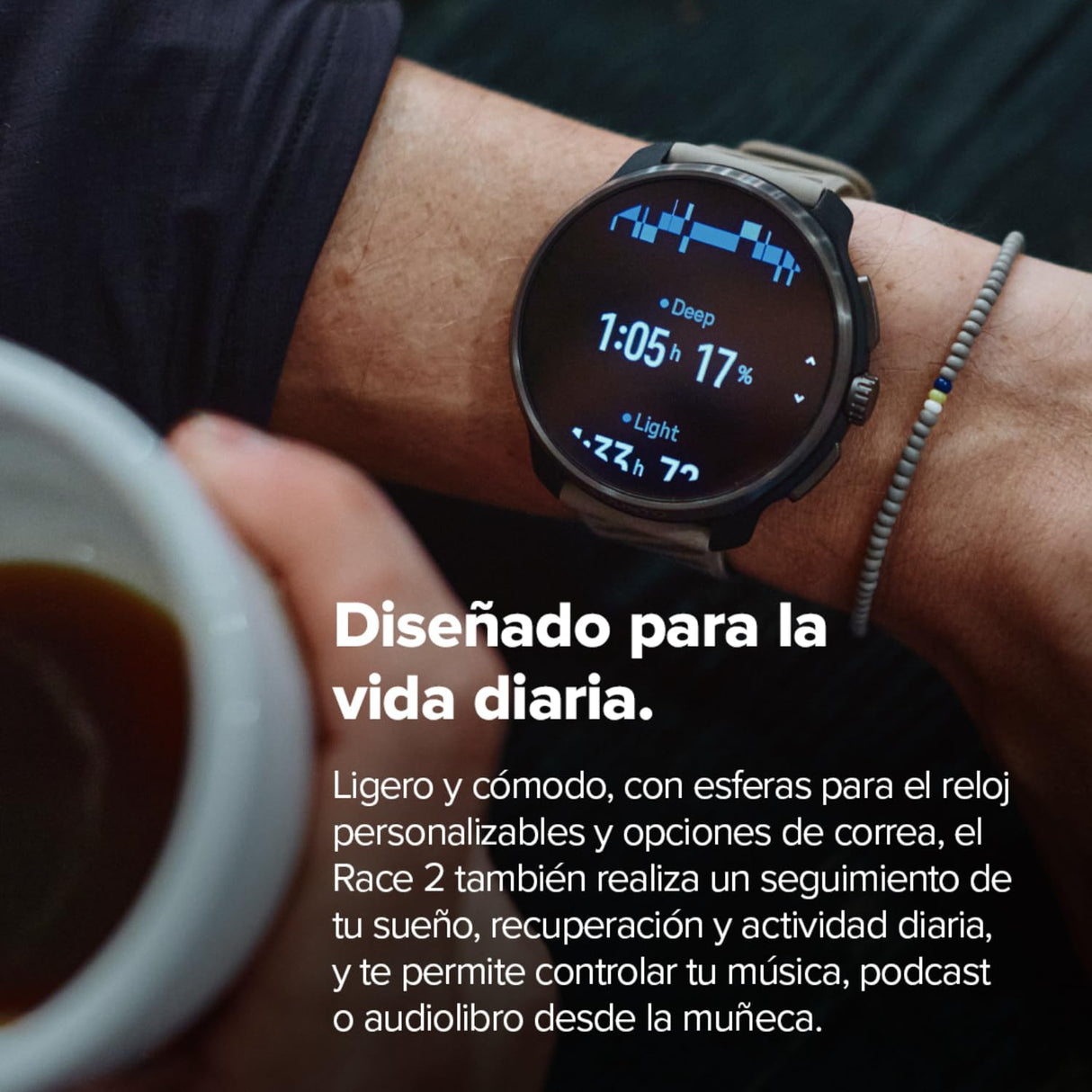 SUUNTO Race 2 Feather Gray