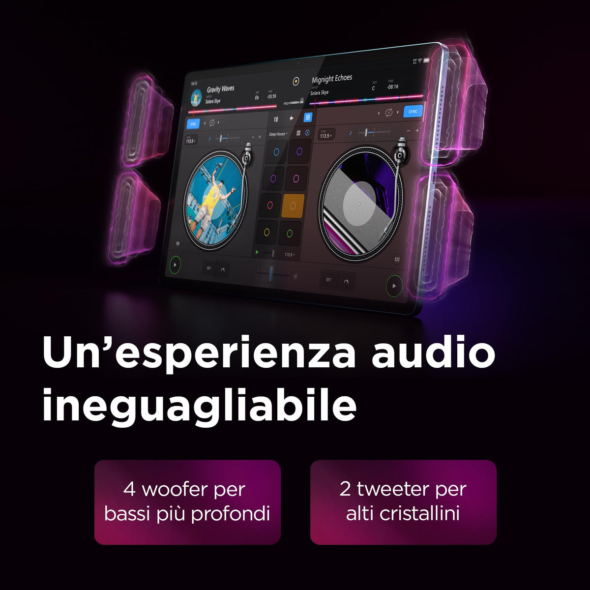 Lenovo Yoga Tab Plus, Tableta AI, 12,7 Pulgadas 144 Hz 3K, procesador Snapdragon 8 Gen 3, 16 GB de RAM, 256 GB de Memoria, WiFi 6, Tableta Android 14, Tab Pen Pro y Teclado incluidos - Seashell